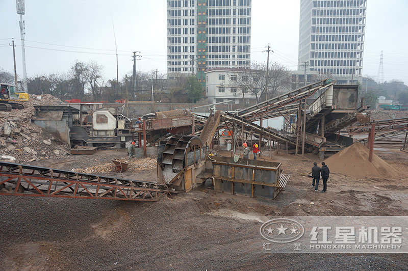 建筑垃圾制沙机可以破碎各种废砖头废弃混凝土等材料